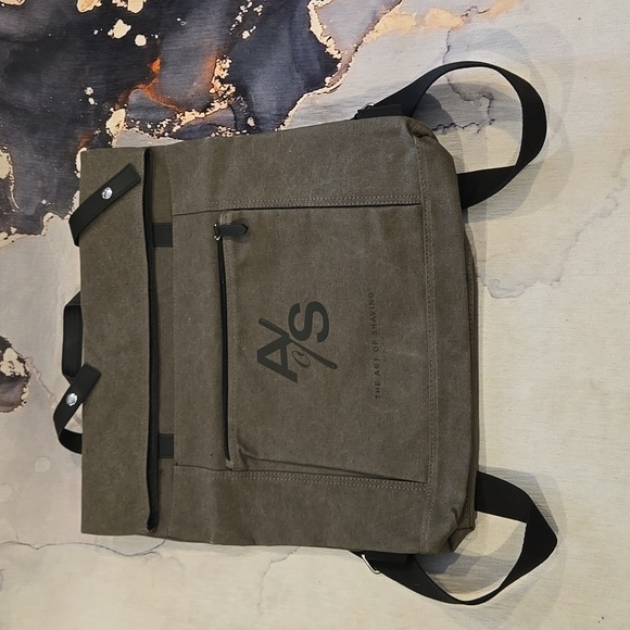 Art Of Shaving Other - Art Of Shaving Grey Backpack NWOT 16X16.5